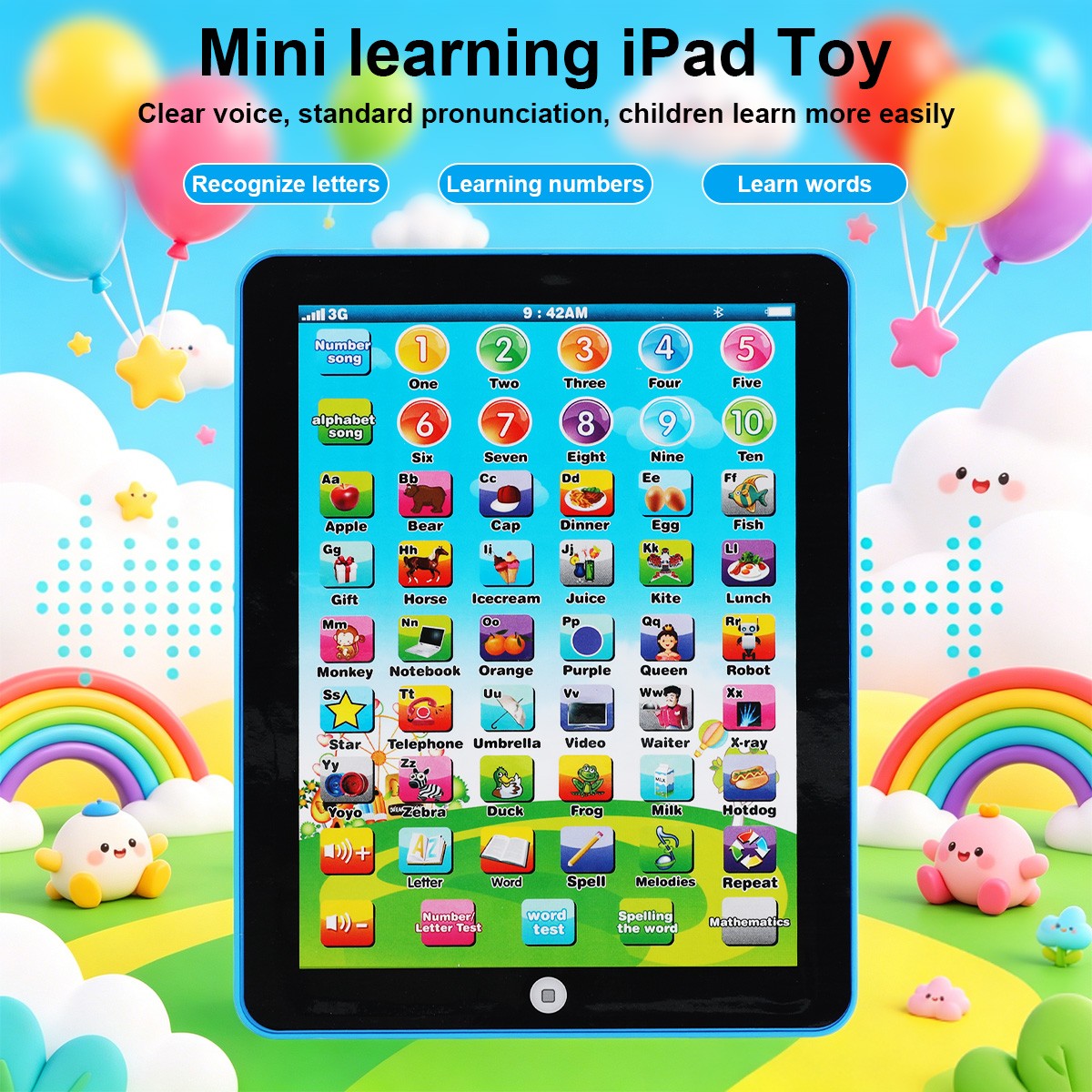Educational Toys For 6 Months 1 2 3 4 year Old Girl Boy Toddler Learning Musical