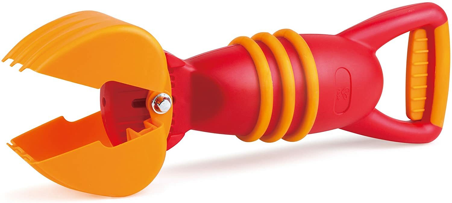 Hape Sand & Beach Toy Grabber Toys, Red