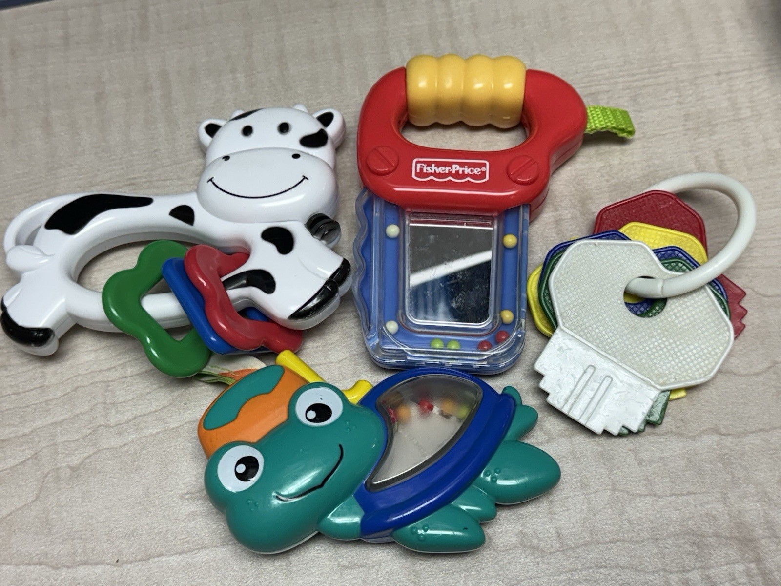 Large Baby/Toddler Toy Lot Stroller Car Seat Sensory Nüby Fisher Price