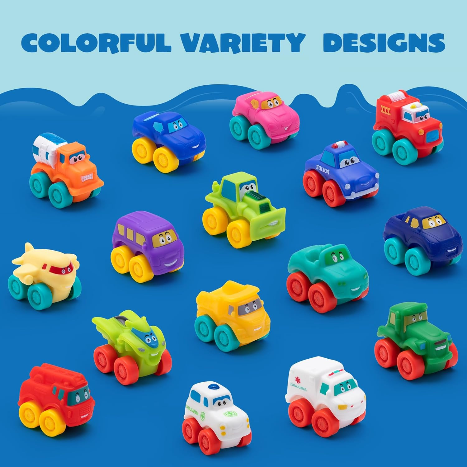 12Pcs Baby Bath Books & Cartoon Soft Car Toys Water Play Gift for Kids Toddlers!
