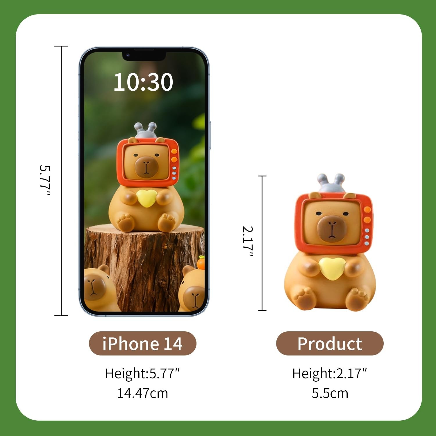 Capybara Lazy Days Blind Box Figures, Random Design Action Figures Collectibl…