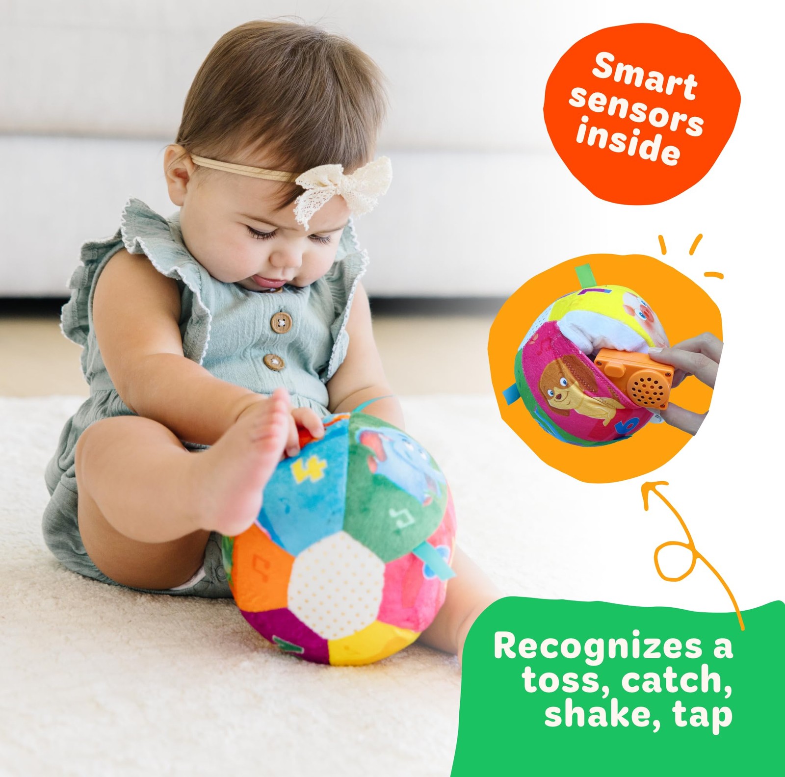 , Interactive Baby Ball with 30+ Sounds & Songs | Toys for 1 Year Old Boys & …