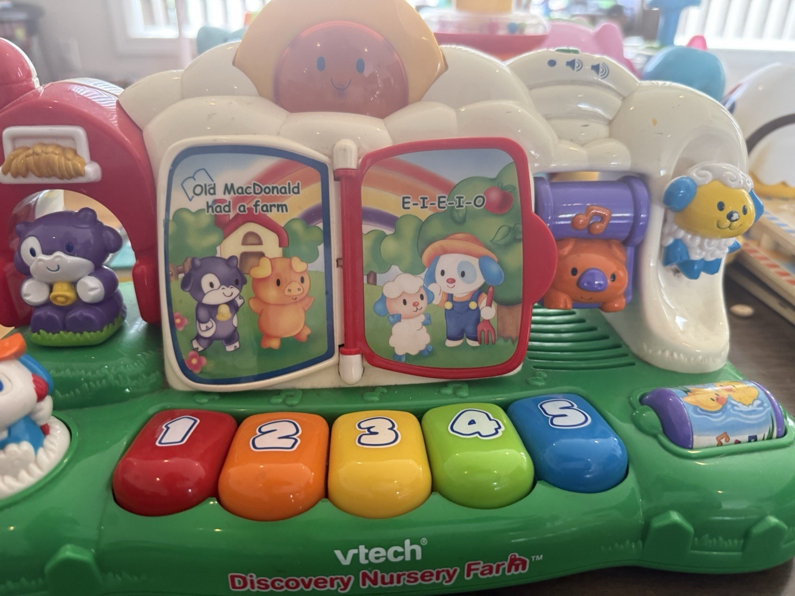 VTech Discovery Nursery Farm Activity Center Toy, Interactive Musical Learning