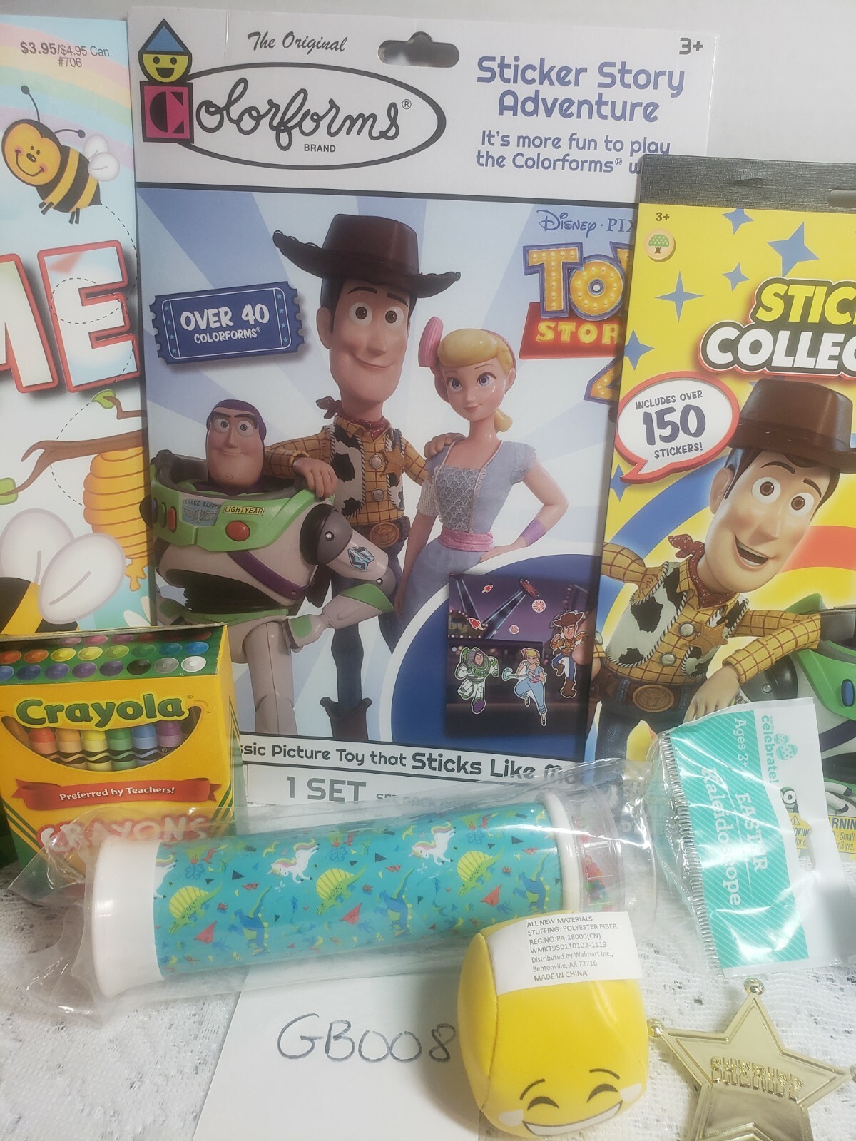 Toys Lot Kids 3 to 8 Yrs Toy Story Various Games Lot Get Well Birthday (GB008)