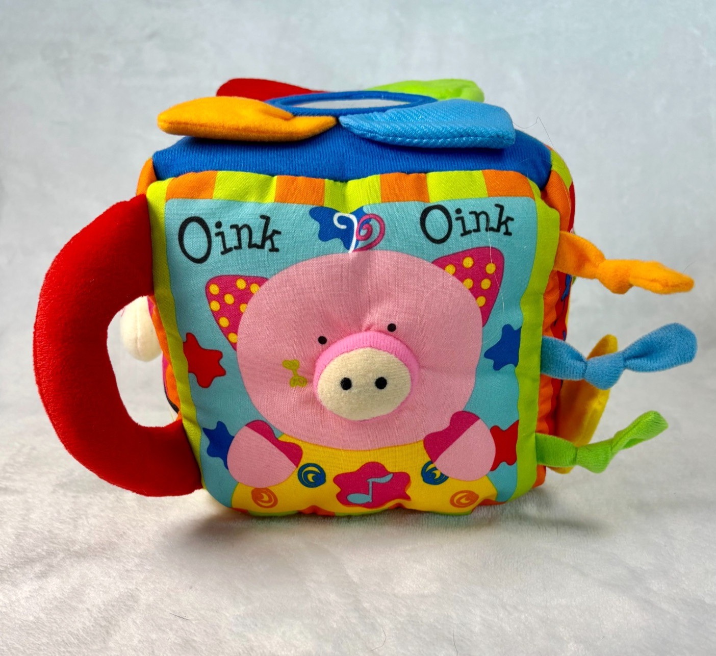 Melissa & Doug Musical Farmyard Activity Cube Baby Toddler Sensory Toy