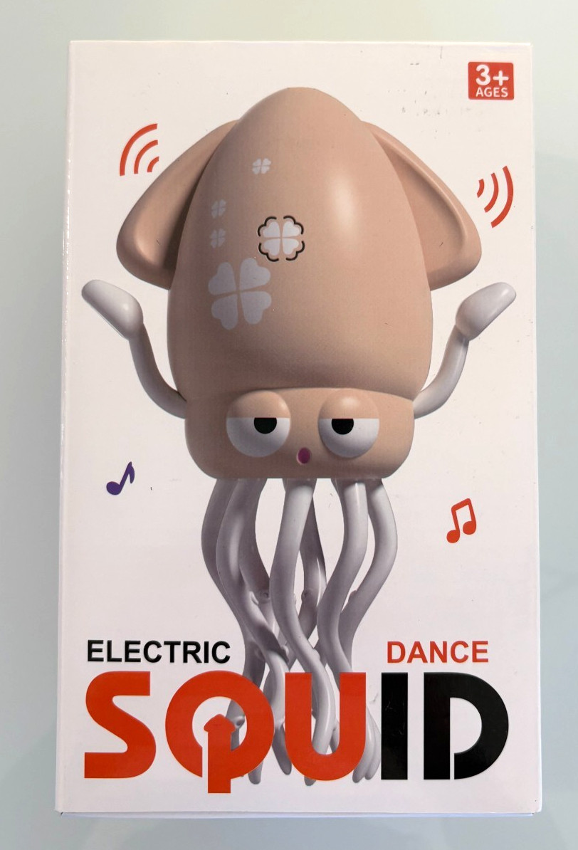 Squid Toys Electric Dancing Squid Automatic Obstacle Avoidance Sensor Toy