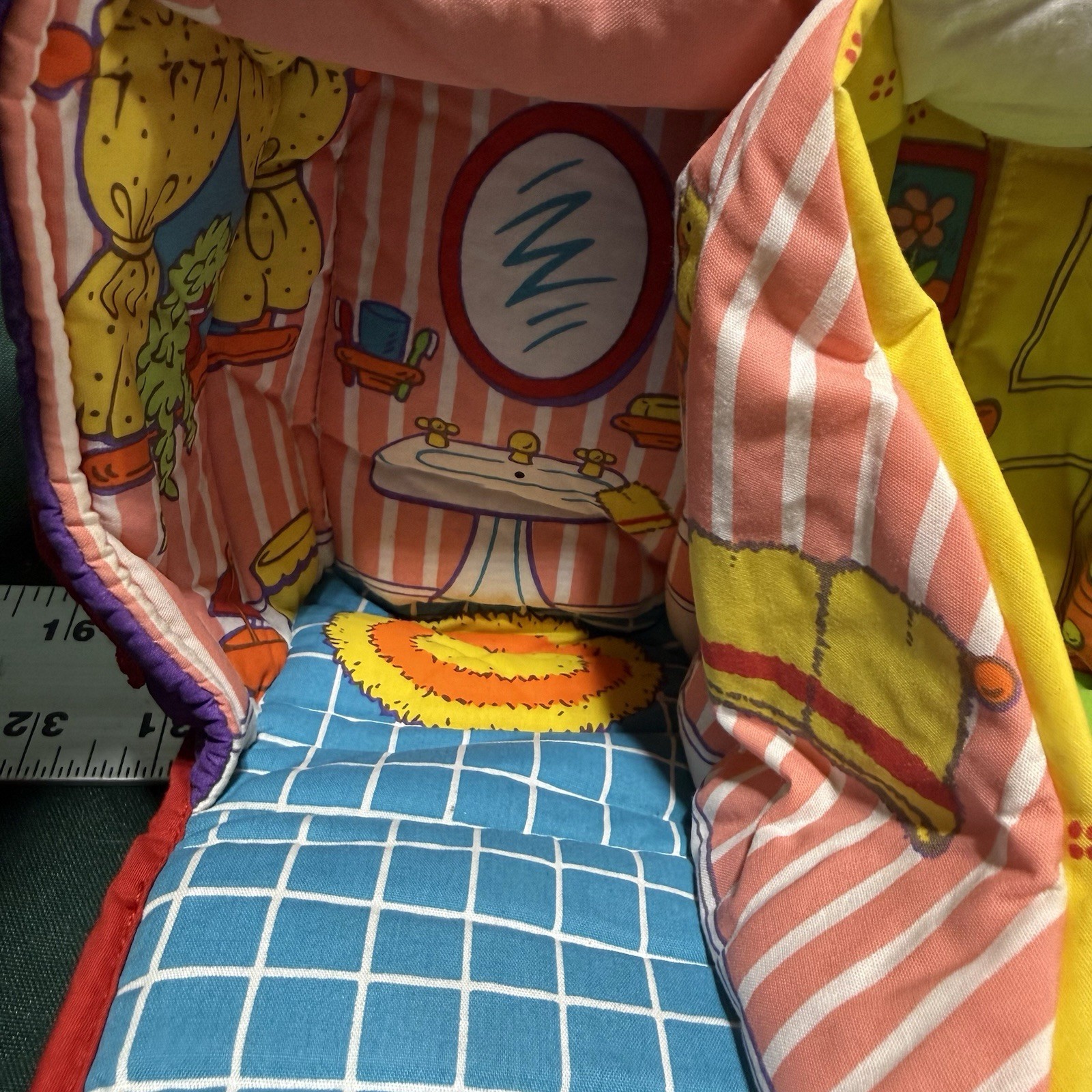 Lamaze Plush Portable Doll House Infant Development Learning – Toy – Ships Free
