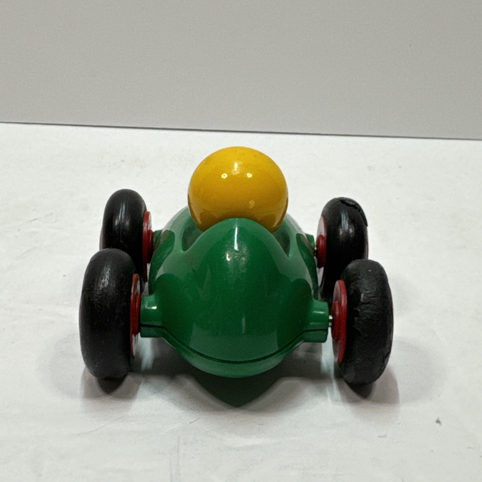 Vintage Baby Chicco Green Sports Car Play Toy