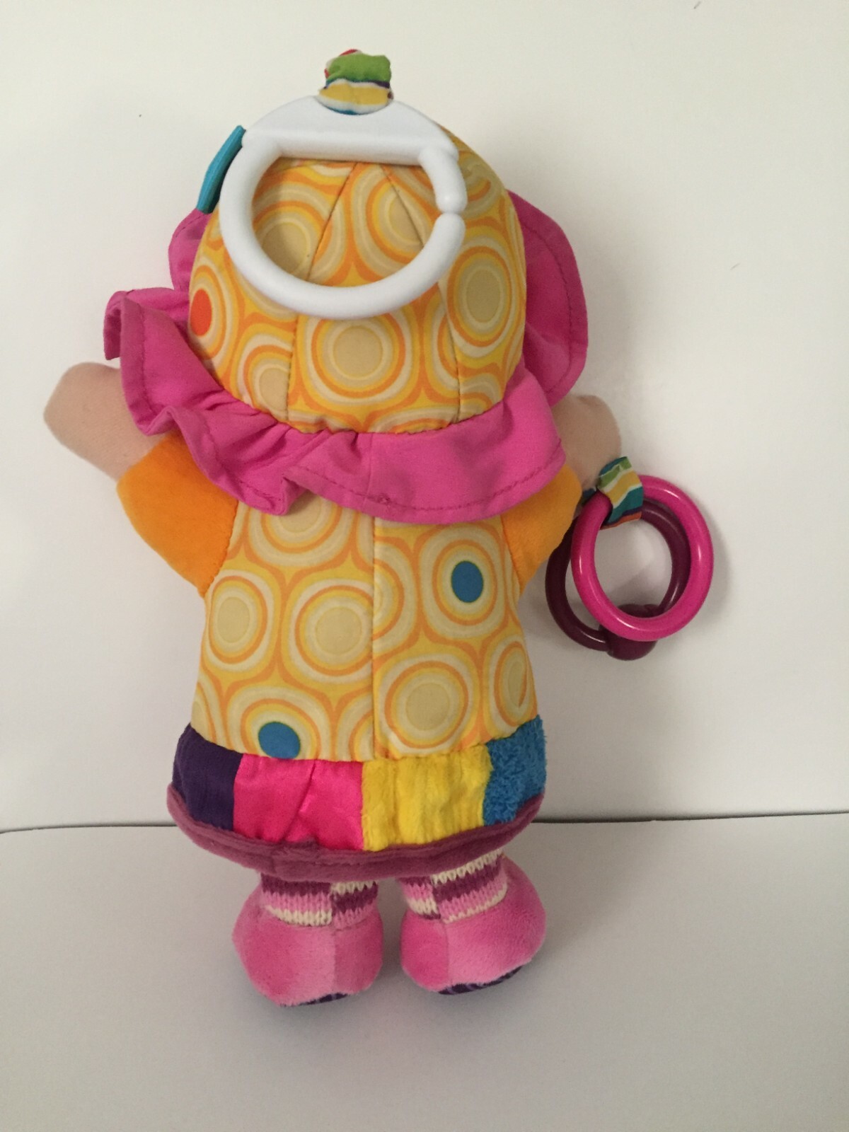 My Friend Emily Sensory Development Baby Girl Plush Doll Toy Rattle Lamaze