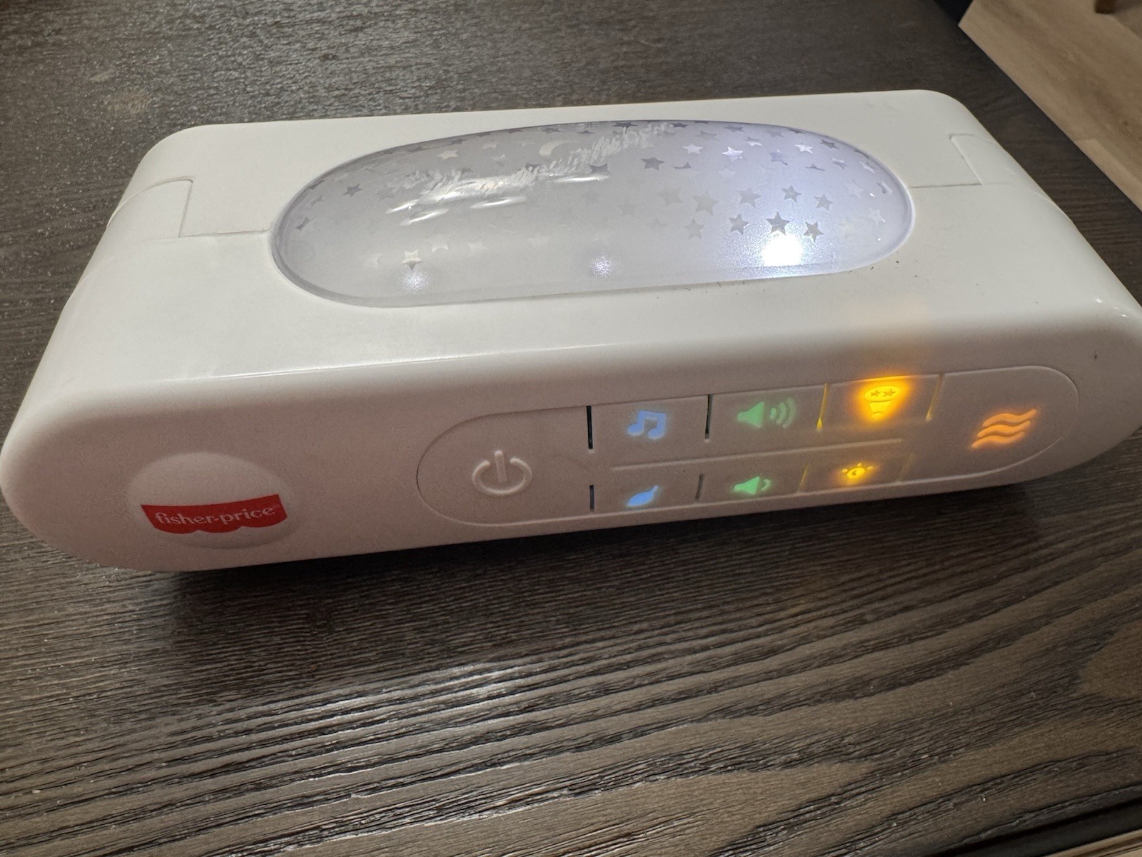 Fisher-Price White Activity Toy Lights Sounds Hand-Eye Coordination