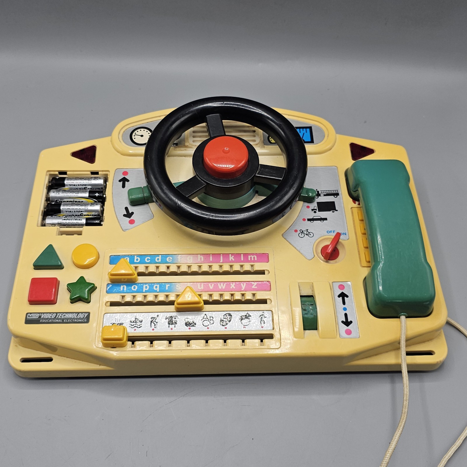 Vintage Little Smart Driver 1989 VTech Pre School Electronics Phone TESTED!