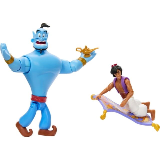 Disney Aladdin Storytellers Pack of 3 Figures, Authentic Posable Movie Toys