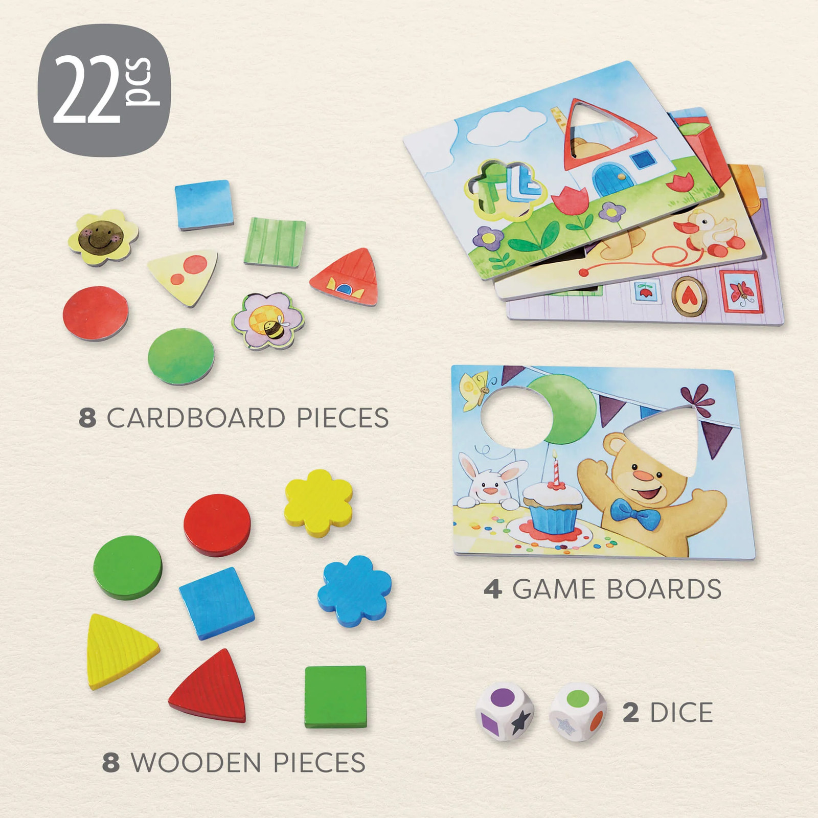 HABA My Very First Games – Teddy’s Colors and Shapes