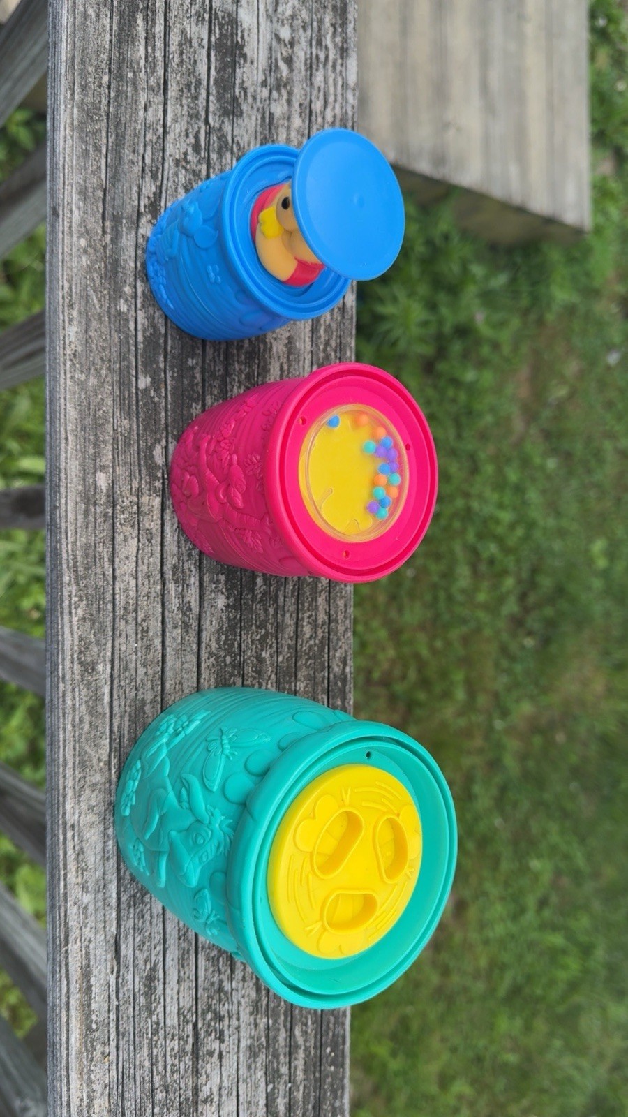 Stacking Toy Cups/Containers Set, Multicolor, Motor Skills Hand-Eye Coordination