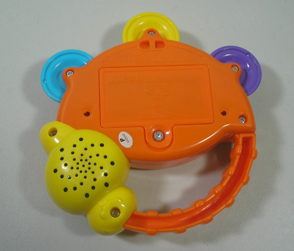 VTech Twinkle & Learn Tambourine Shake Play Numbers Musical Baby Toddler Toy
