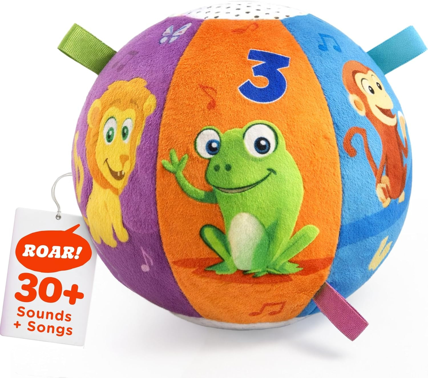 Move2Play, Interactive Baby Ball with 30+ Sounds & Songs | Toys for 1 Year Old B