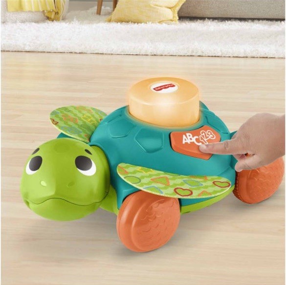 Fisher Price Linkimals Sit-to-Crawl Sea Turtle rolling Educational Interactive