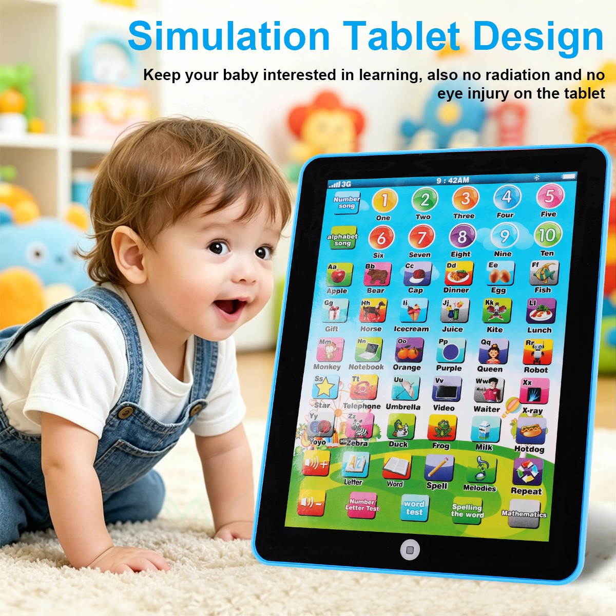 Educational Toys For 6 Months 1 2 3 4 year Old Girl Boy Toddler Learning Musical