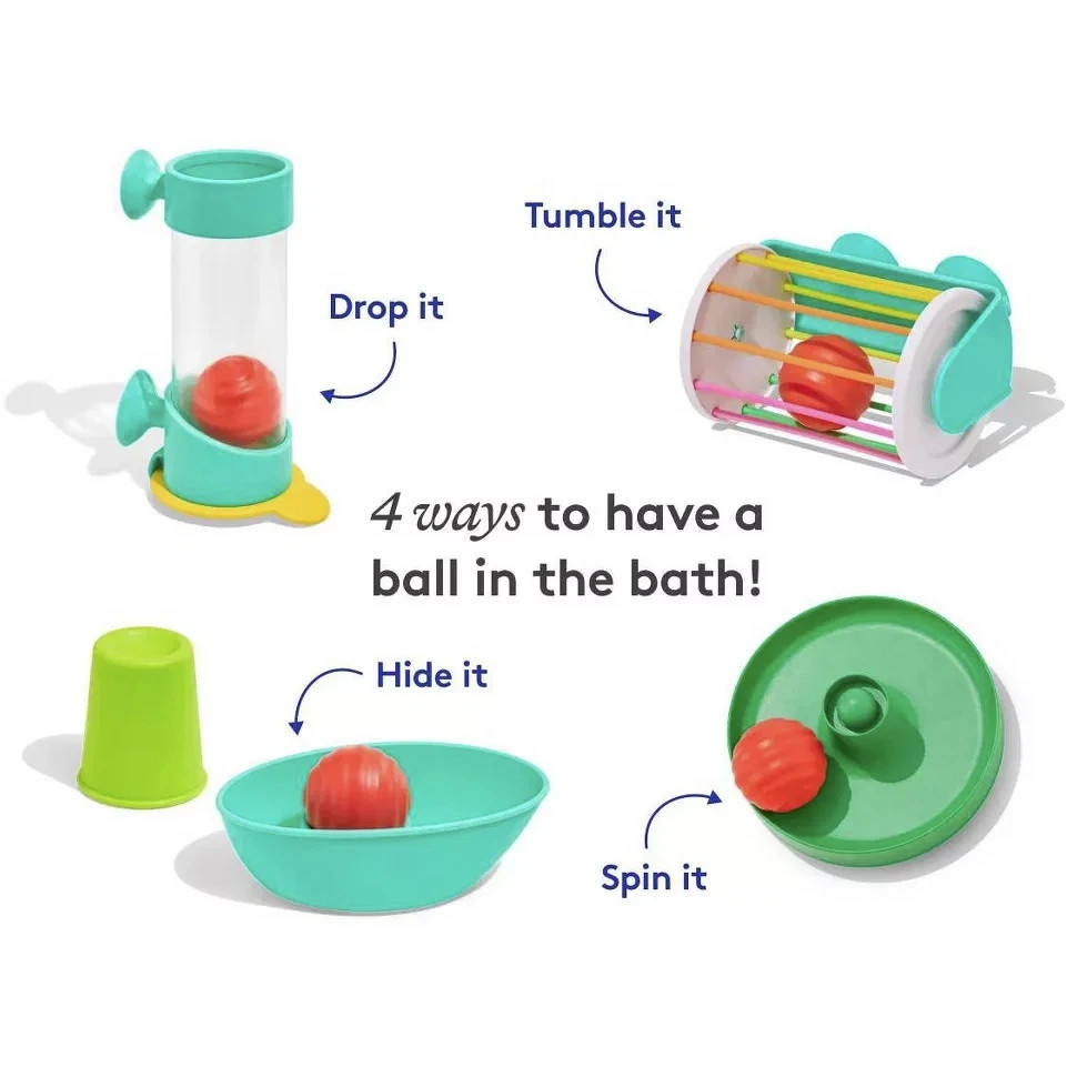 New Baby Toys The Bath Set – 9pc – Turn bathtime into learning time
