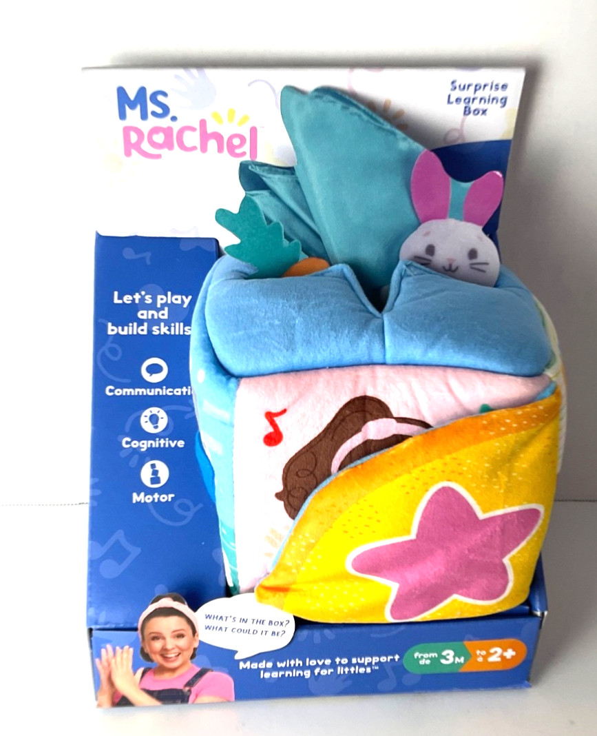 Ms. Rachel Surprise Learning Box 3 Months-2years Learn & Grow Brand New