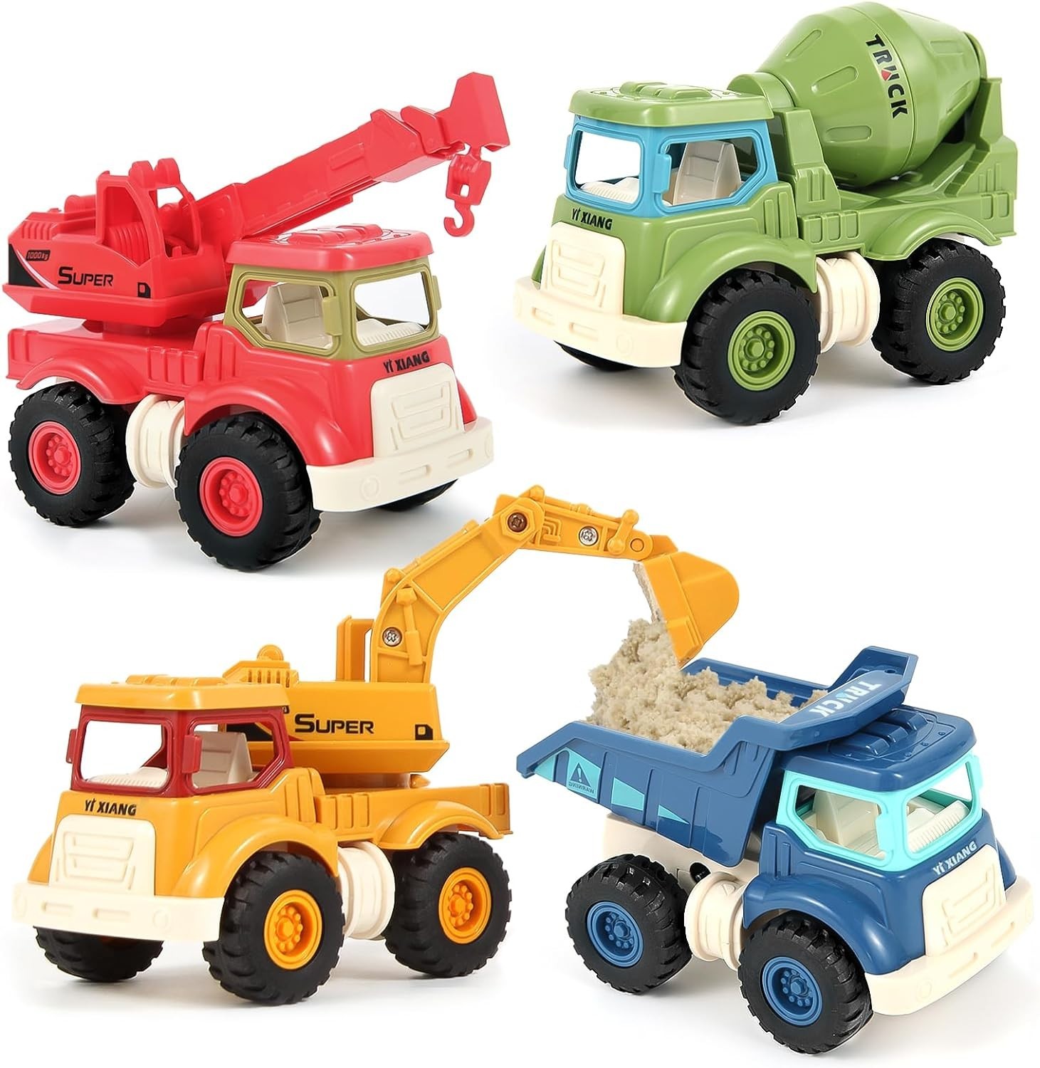 Kids Construction Vehicles Set – Perfect for Indoor & Outdoor Adventures