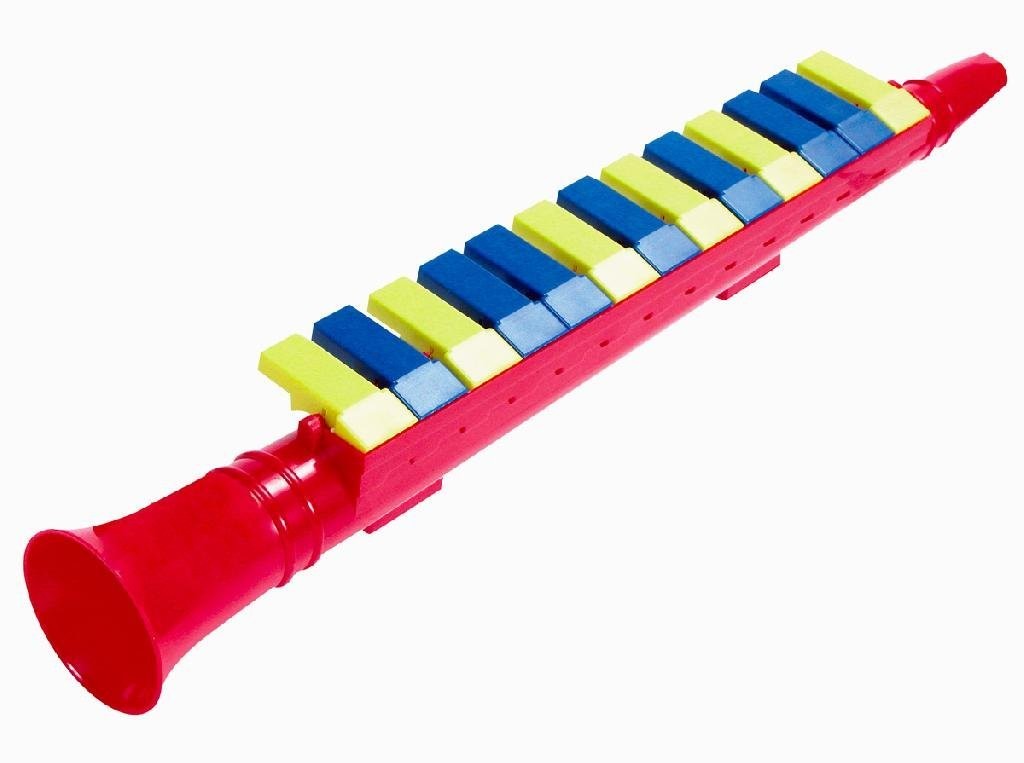 Schylling Piano Horn Musical Toy Instrument for Kids Ages 4+