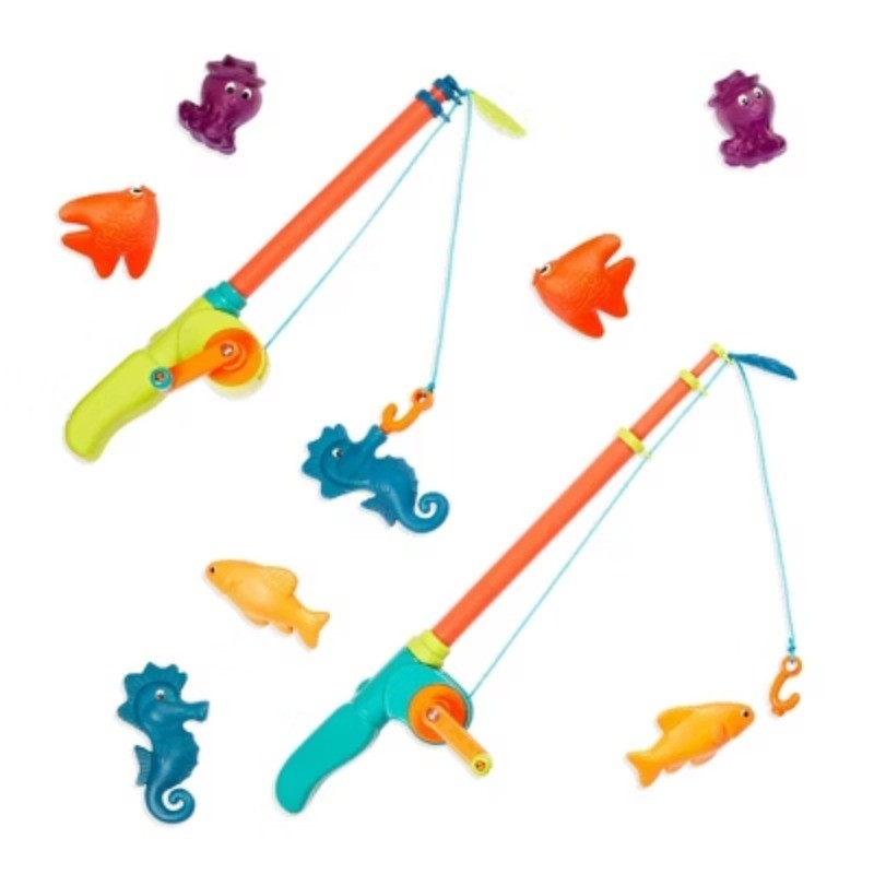 Color-Changing Fishing Set: Pretend Play, Shapes & Motor Skills