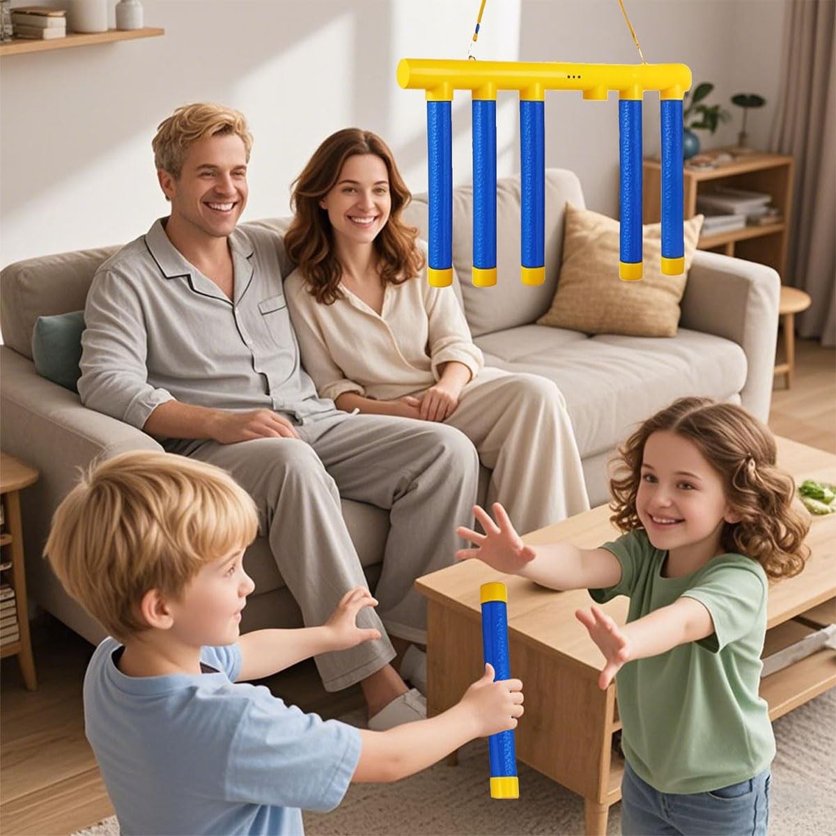 Reflex Challenge Game, Drop Sticks Game, Hand Eye Coordination Training, Reac…