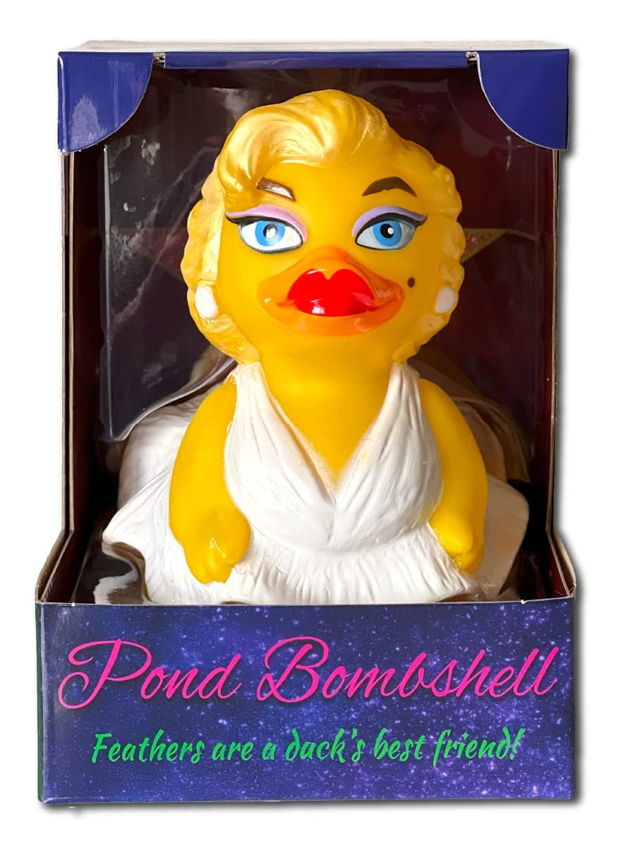 CelebriDucks – Pond Bombshell – Floating Rubber Ducks – Collectible Small