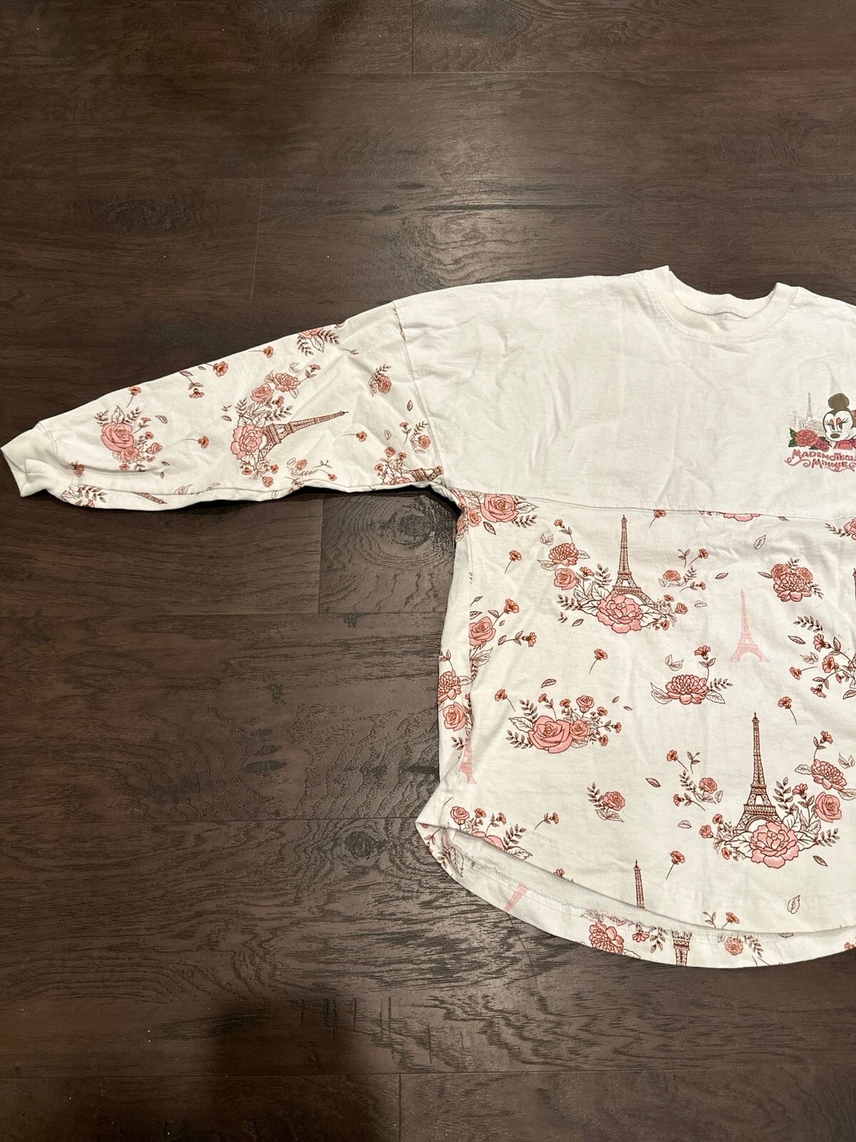Disney World Epcot France Mademoiselle Minnie White Oh La La Spirit Jersey #112