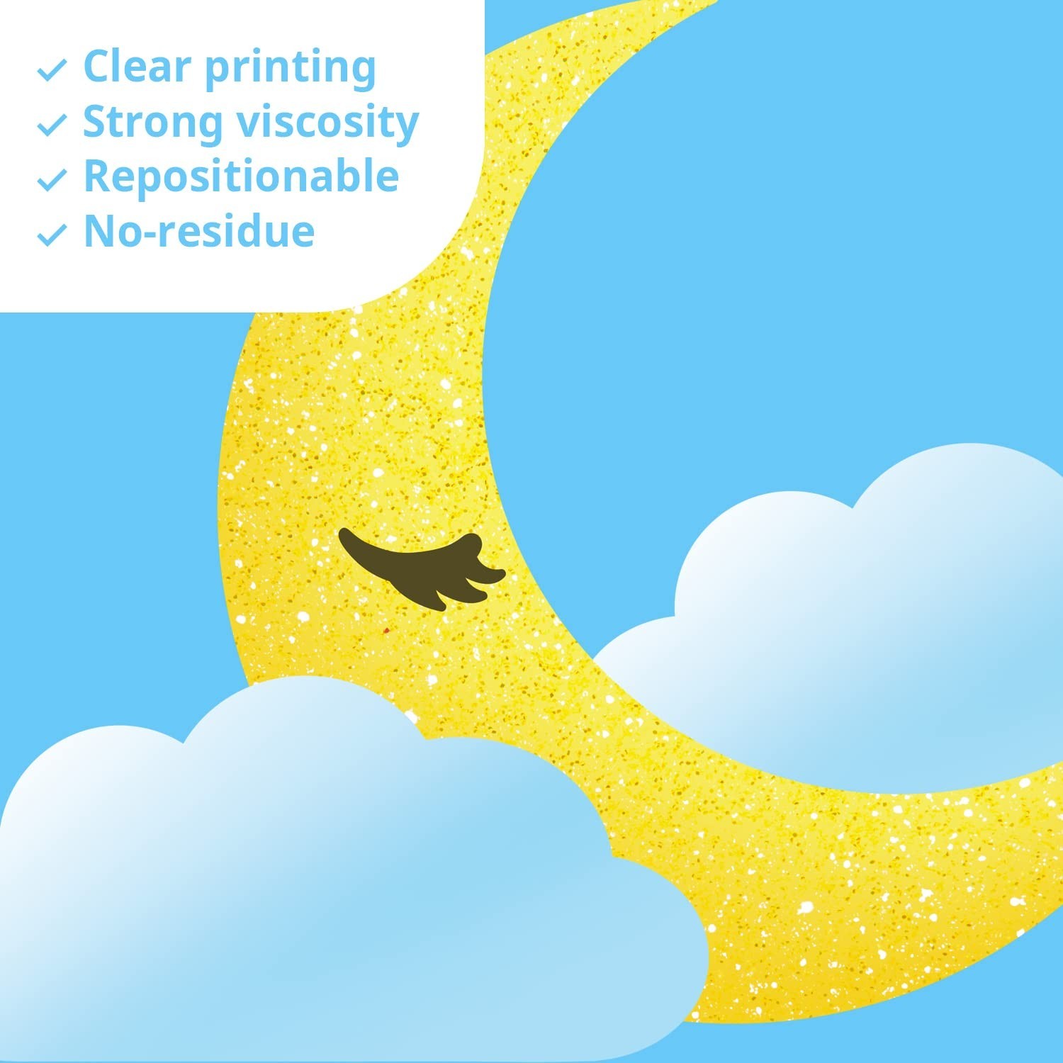DECOWALL Unicorn Wall Stickers for Girls – Pink Princess Peel and Stick Wa
