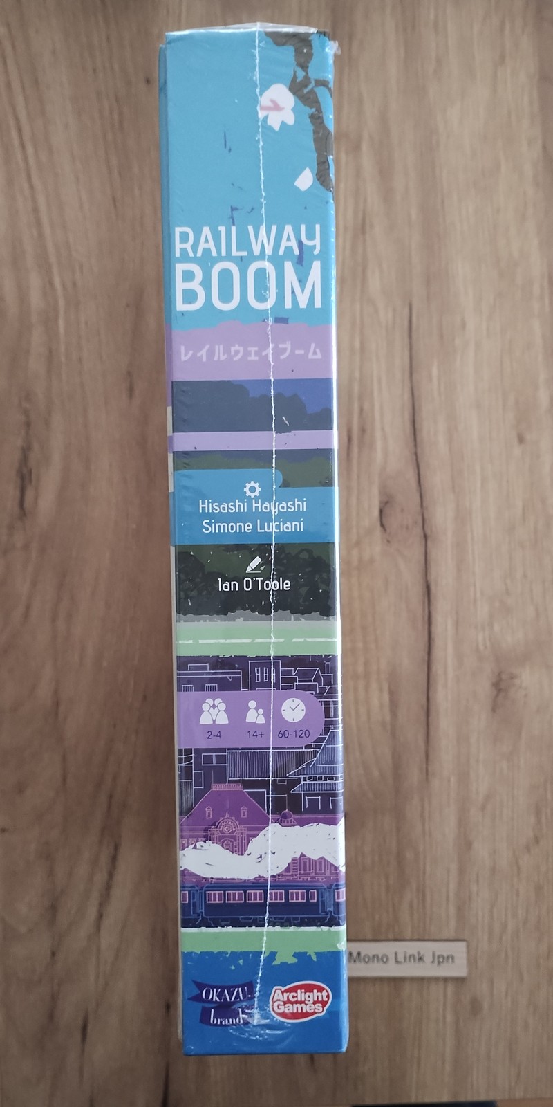 Arclight Railway Boom Board Game 2-4P 60-120 Min 14+ English Rules New