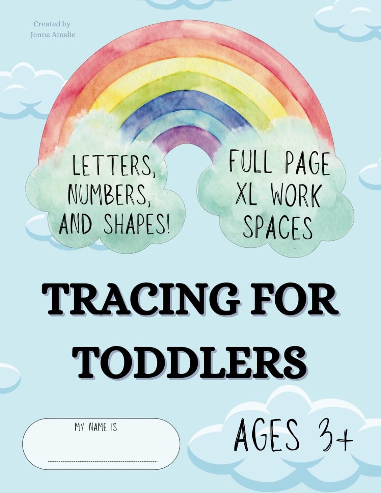 Tracing for Toddlers – Letters, Numbers, and Shapes! Learn while having fun!:…