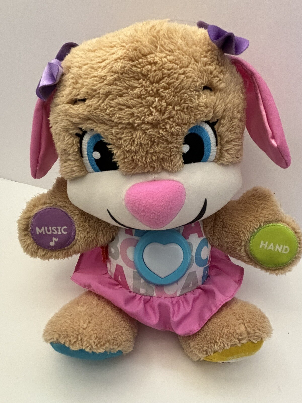 Fisher Price Laugh & Learn Smart Stages Sis Interactive Plush Toy Ages 6-36 Mos.