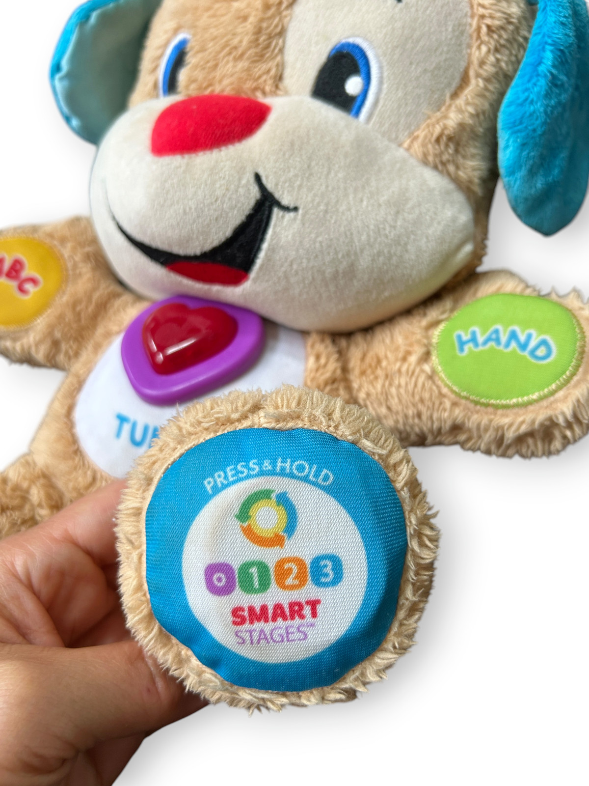 (Video) Fisher Price Laugh And Learn Smart Stages Plush Puppy Dog Interactive