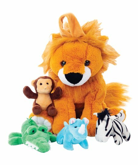 Animal Talking Plush Toddler Toy Crawling Baby Developmental Lion carrier Gift