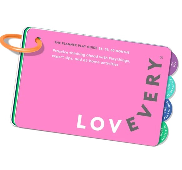 Lovevery ‘The Planner’ Playkit for Ages 58-60m 4-5 Year Old