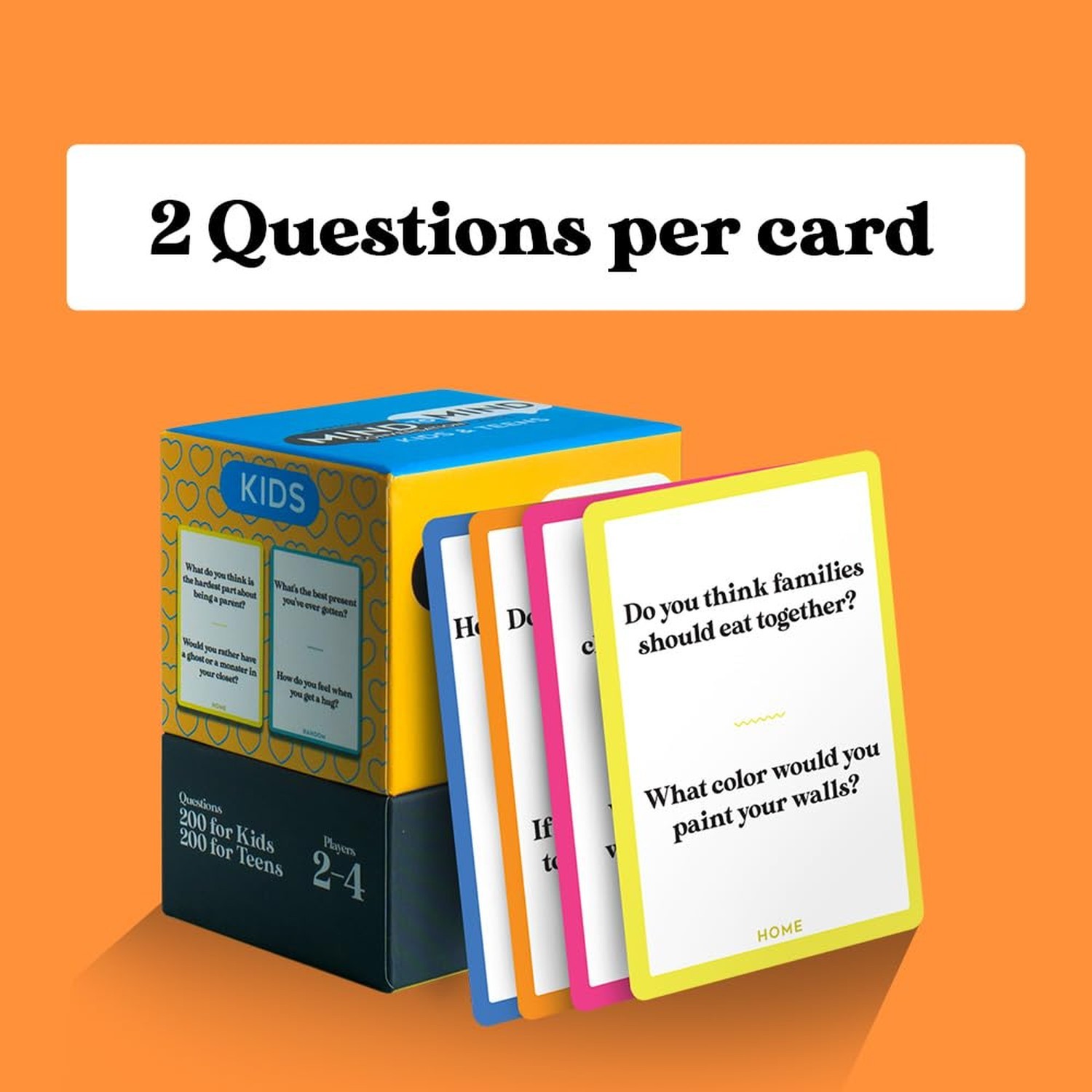 400 Kids and Teens Conversation Cards – Questions for Kids, Family Talk | Per…