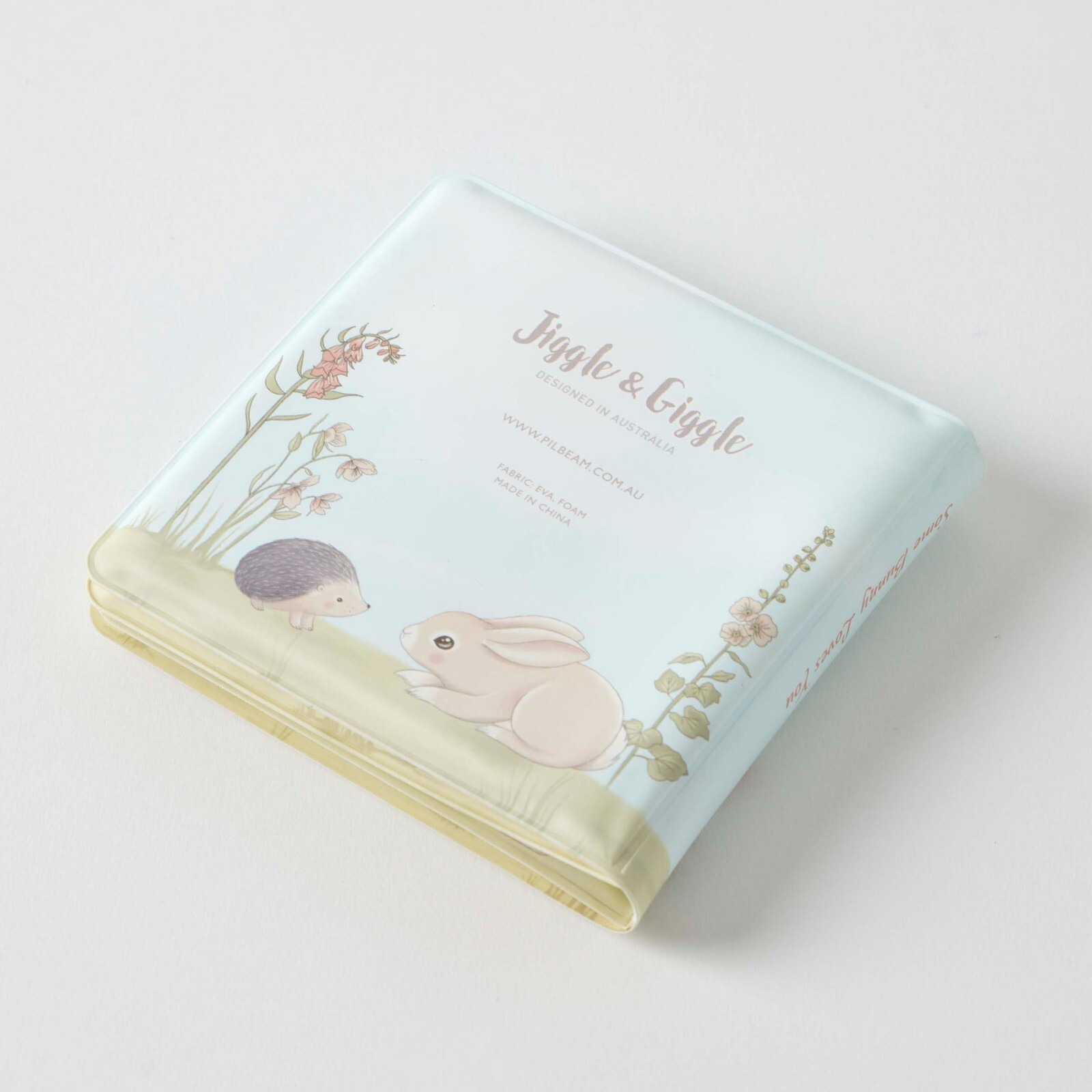 BATH BOOK – Some Bunny Loves You – Easter New Baby Gift Shower Christening
