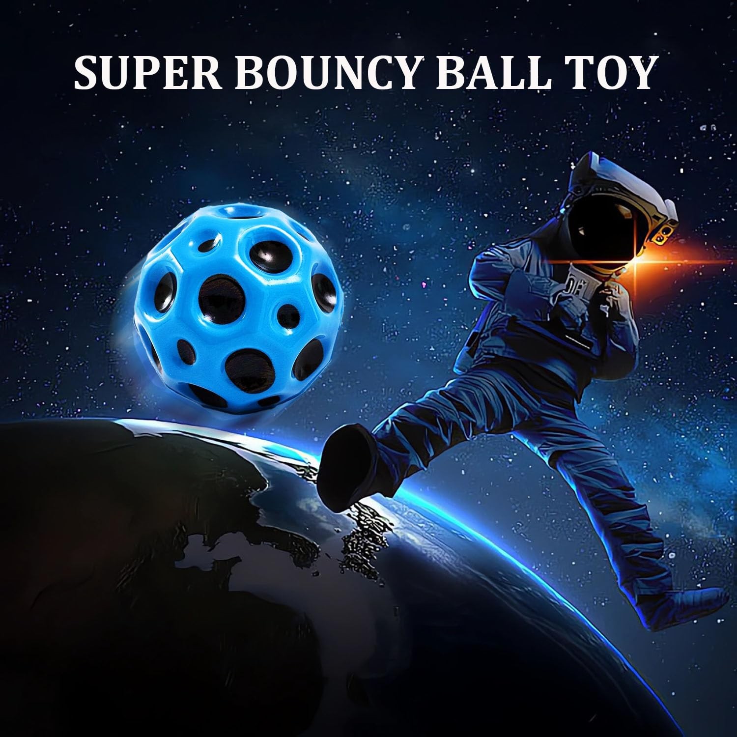 Extreme High Bouncing Ball, Improve Hand-Eye Coordination, Easy to Grip and C…