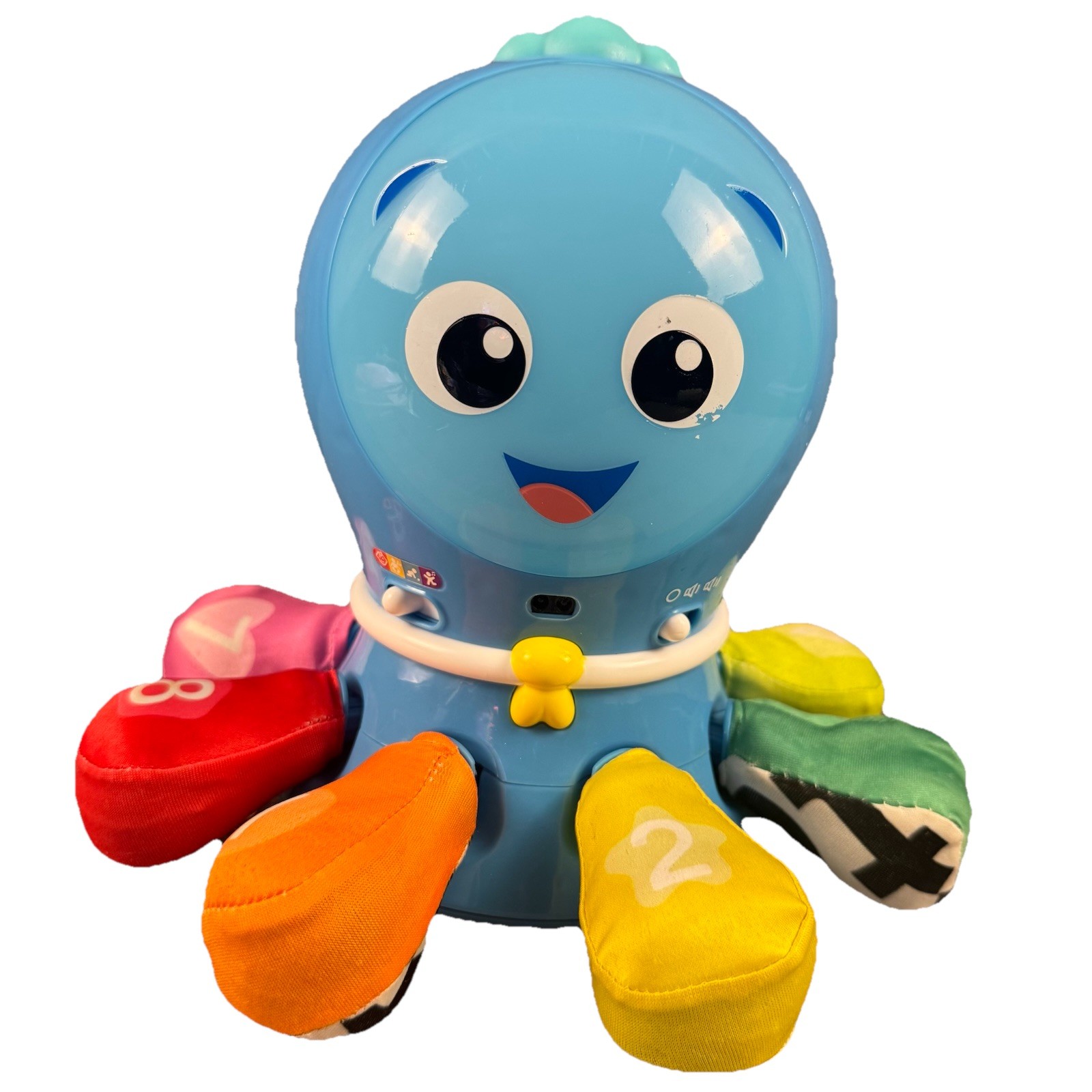Baby Einstein Go Opus Go 4 in 1 Crawl Chase Musical Learning Toy Octopus -Works!