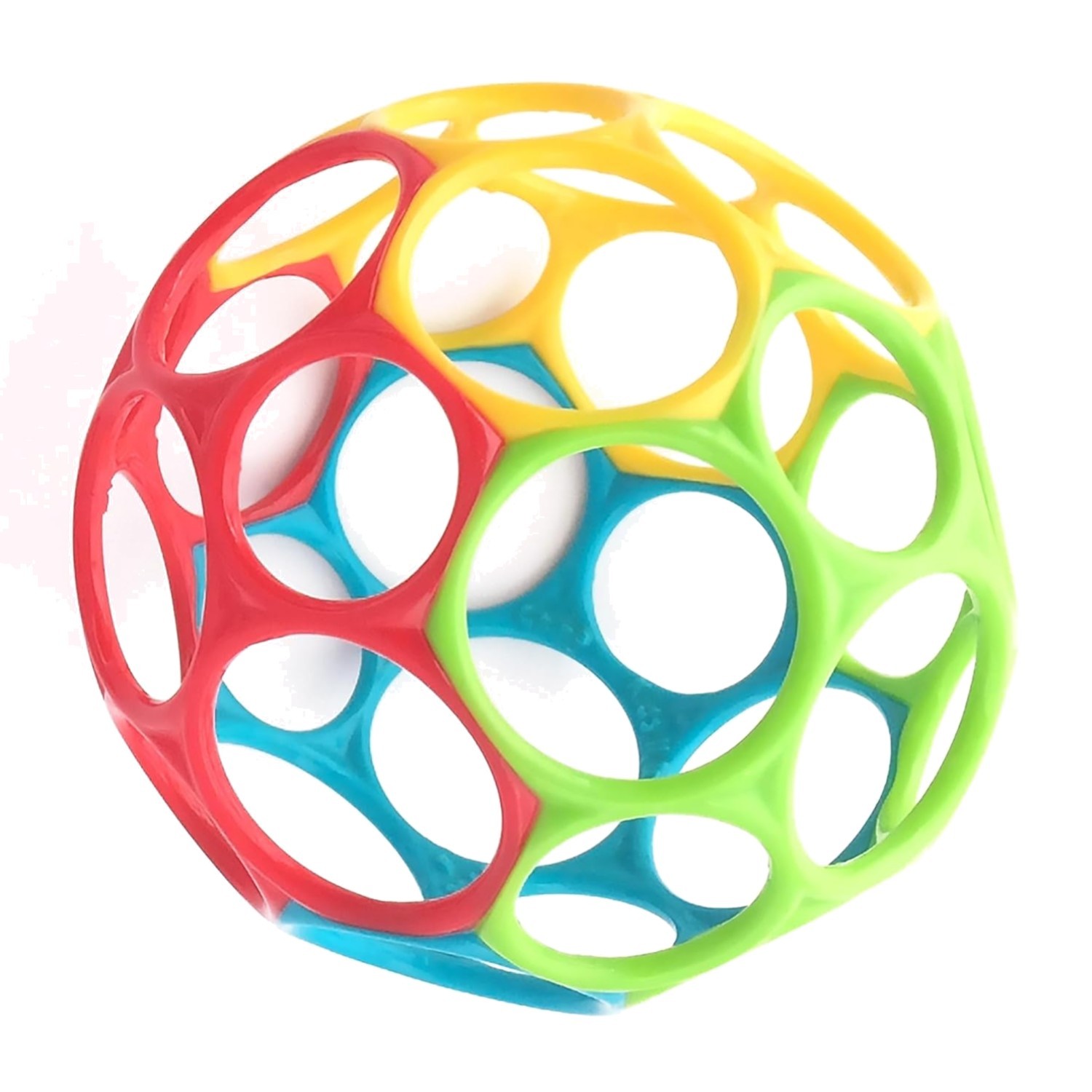 Oball Easy Grasp Classic Ball BPA-Free Infant Toy in Red, Yellow, Green, Blue…
