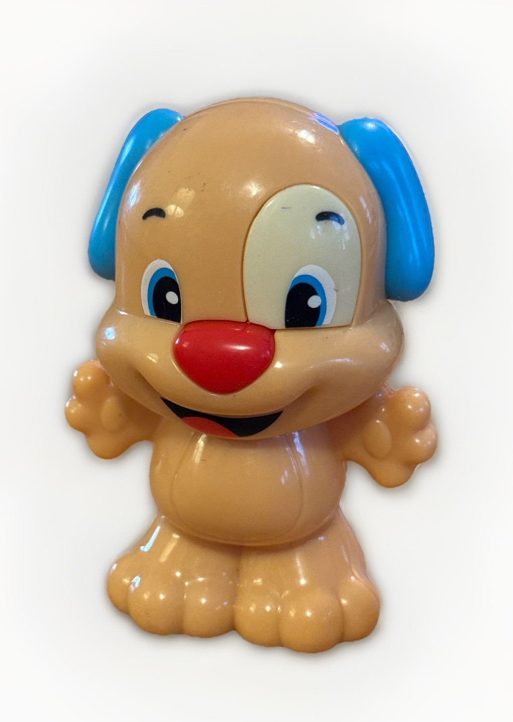 Fisher Price Laugh & Learn Puppy Rattle Baby Toy 2013 3.5” Figure