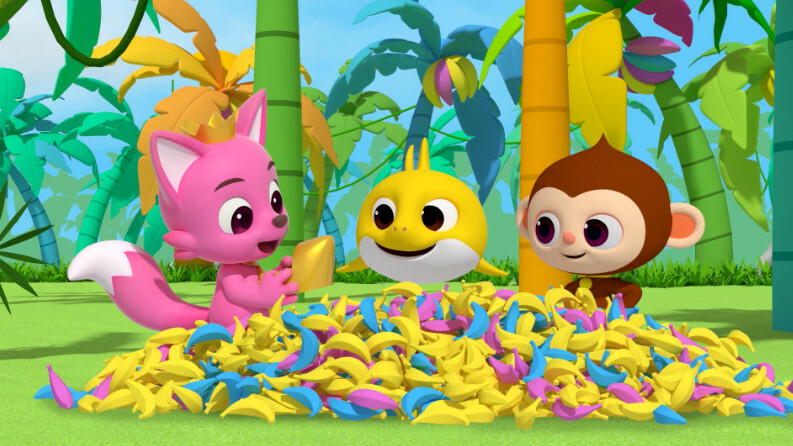 Shark Family Pinkfong Movie DVD Cinema concert: Space Adventure Korean English