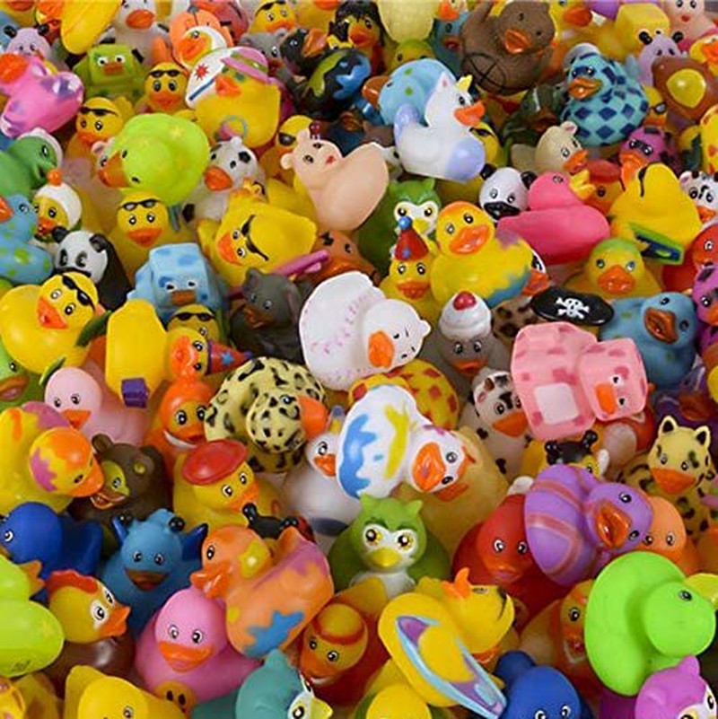 Rubber Ducks in Bulk,Assortment Duckies for Jeep Ducking Floater Duck Bath 50-Pa