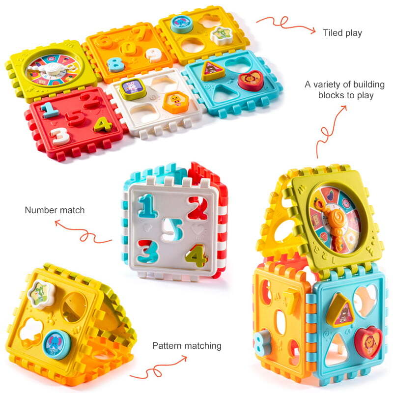 1-2 Years old Toddler Toys 6 in 1 Baby Boys & Girls Holiday US