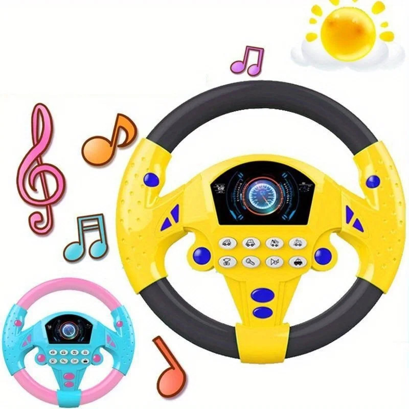 1PC Car Steering Toys Steering Wheel Toy Creative Children’s Education Toy
