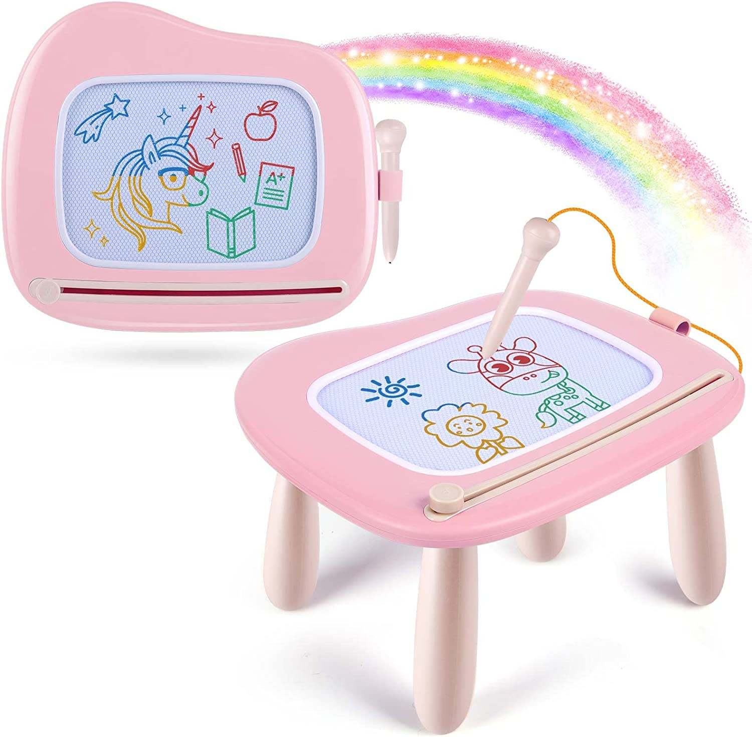 Magnetic Drawing Doodle Board Pad, Educational Learning Toys for Ages 1 2 3 Year