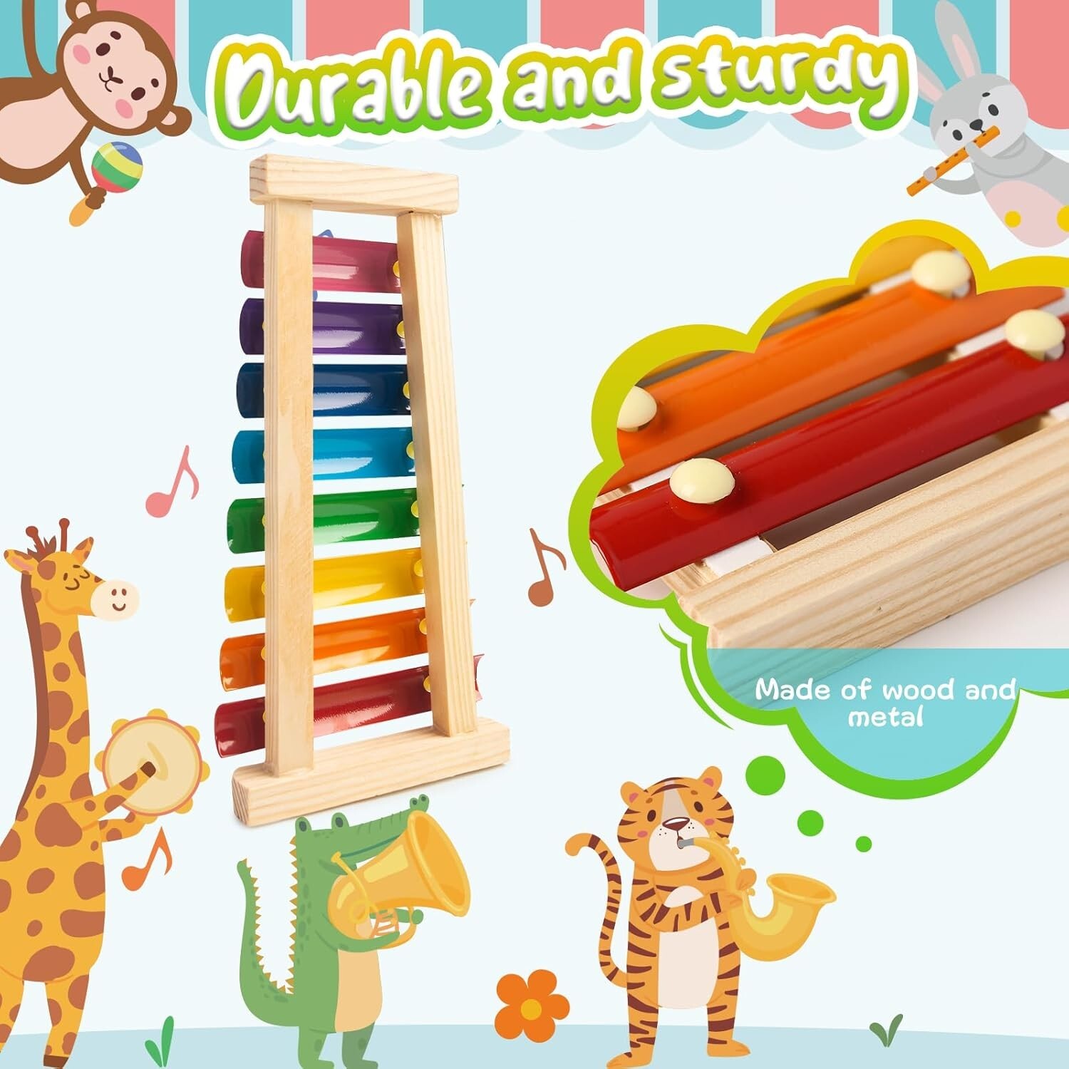 Educational Learning Musical Toy for Baby Toddler Boy Girls Kid 1 2 3 4 Year Old