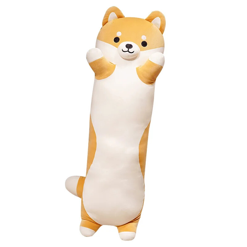130cm Giant Long Shiba Inu Dog Plush Toy Throw Pillow Cushion Birthday Present